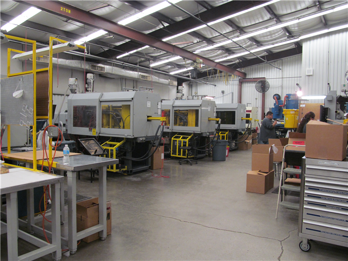 Molding Presses, ranging from 22 to 500 tons/